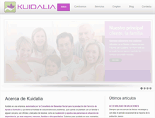 Tablet Screenshot of kuidalia.com